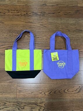 Trader Joe’s Halloween Mini Canvas Tote set of 2
